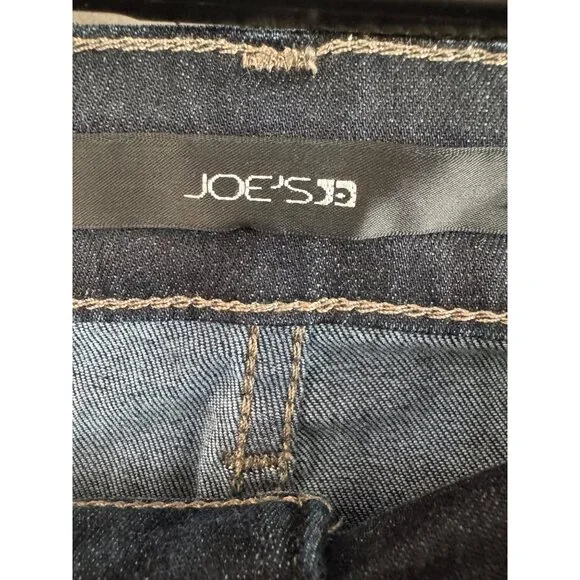 Joes Jeans Womens Slim Fit Mini Boot Dark Wash Denim W31 High Quality Stretch - Picture 3 of 5